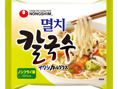 【新発売】韓国で20年以上愛される「イワシカルグクス」がついに日本初上陸！9月9日より全国発売