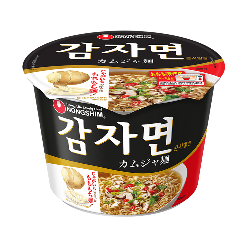 【新製品】じゃがいもで作ったもちもち麺とピリ辛スープの相性抜群！「カムジャ麺 カップ」が6月19日（木）よりセブン-イレブンにて数量限定で先行発売！
