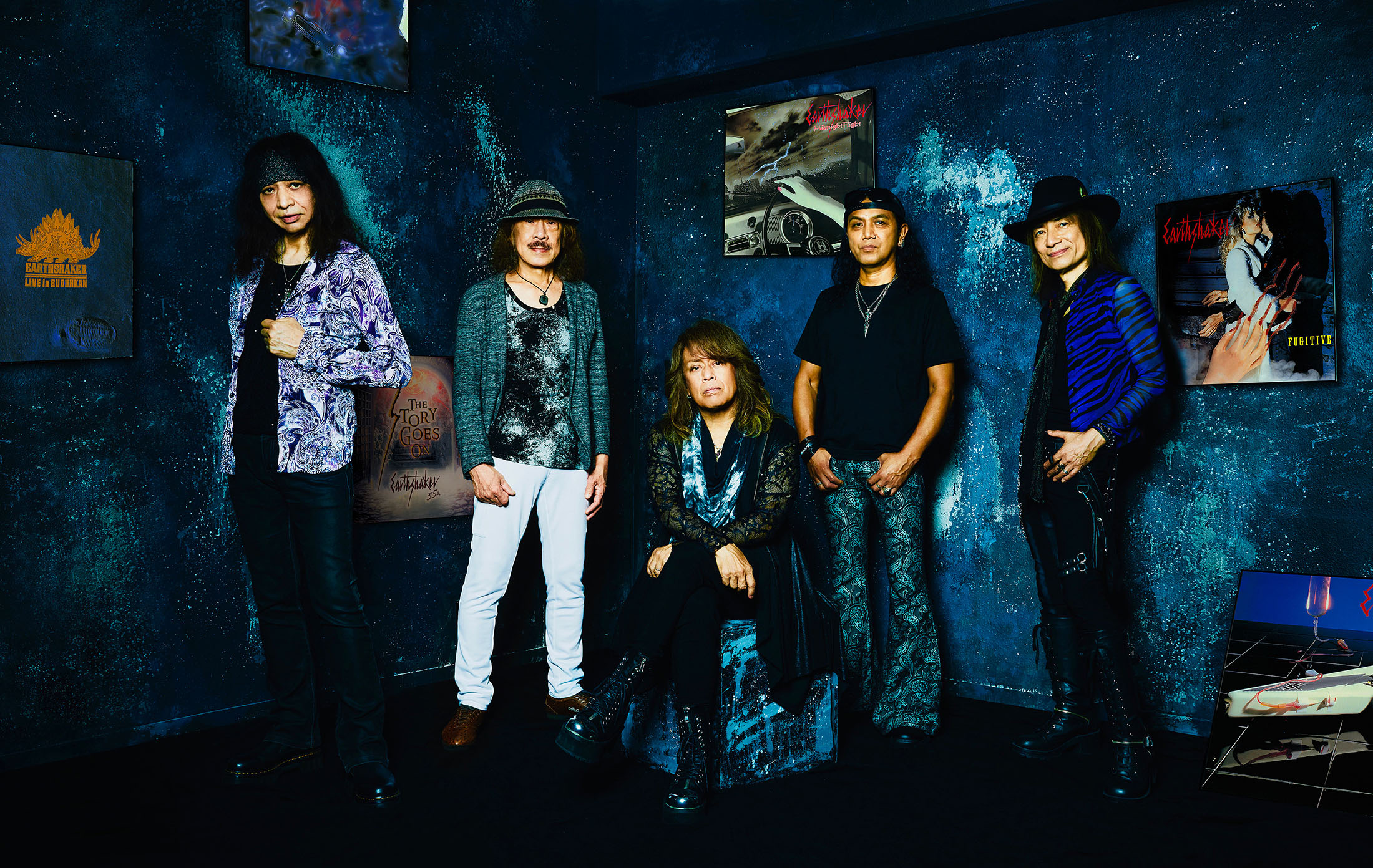 日本ハードロック界のレジェンド、アースシェイカーが登場！Blue MUSE presents Immersive EnTaMe「EARTHSHAKER SPECIAL NIGHT」