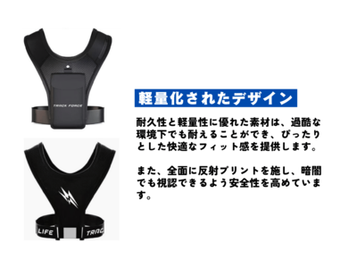 『TRACKFORCE』から「ランニングベスト」が新登場！3月14日(火)午前10時に先行販売開始！