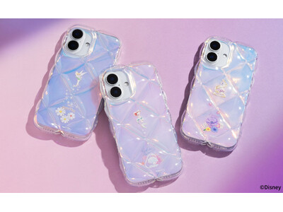 ぷっくり感が可愛い！「ディズニーキャラクター」デザインのクリアキルティングケースが新登場！