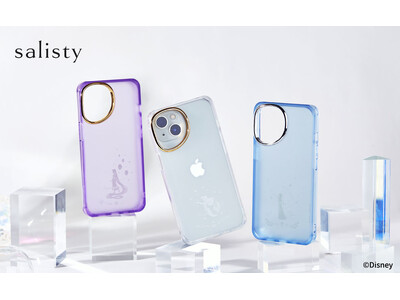 ジュエルのようなきらめきを纏う。「salisty」から「ディズニープリンセス」デザインのクリアスマホケースが新登場。