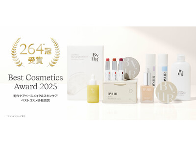 【韓国コスメByUR】ベストコスメ264冠*！毛穴ケアベースメイク＆スキンケアアイテムがベストコスメ多数受賞