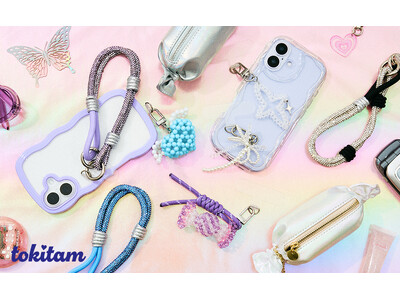 「ときめき×時間」で毎日を彩る「tokitam（トキタム）」から新作モバイルストラップが登場