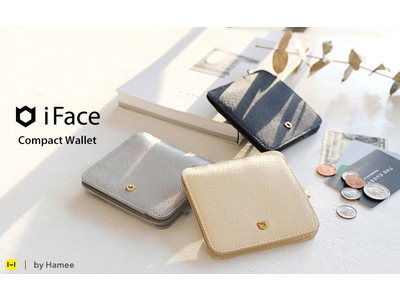 スマホアクセサリーブランド「iFace」から初のウォレットが登場！人気の「Reflection」と一緒に持ちたい手のひらサイズの「Compact Wallet」