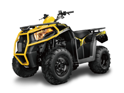 迫力あるフロントデザインが特徴のATV「MXU300」を発売