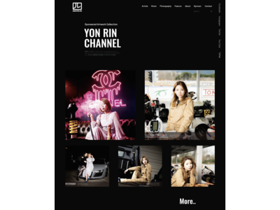YON RIN CHANNELのオフィシャルWEBサイトの企画・デザイン制作・運用サポートをCUSTOMER CLOUDが担当 