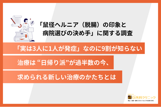 【「実は3人に1人が発症」なのに9割が知らない】認知と実態にギャップ。治療は “日帰り派”が過半数の今、求められる新しい治療のかたちとは