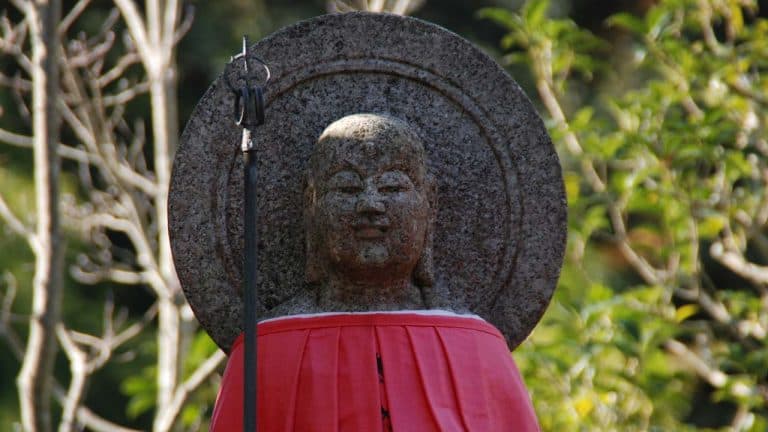 鈴虫寺のお地蔵さん
