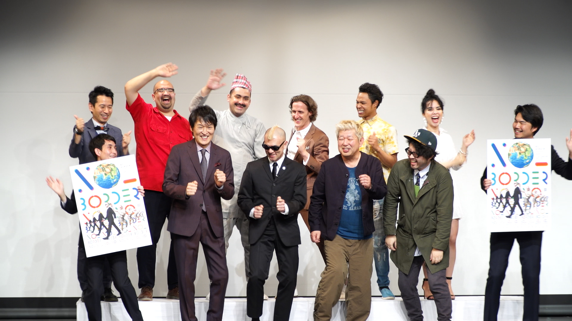 よしもとのハーフ芸人も大集合！観客がアバターになって踊る「NO BORDER」大阪で開催決定！