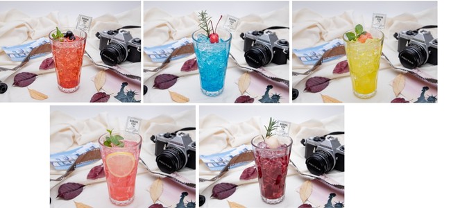 ドリンク(アッシュ、英二、ショーター、シン、月龍)